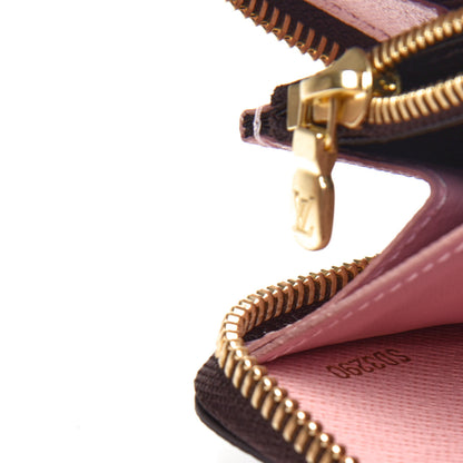 Louis Vuitton Monogram Clemence Wallet Rose Ballerine 7 of 8