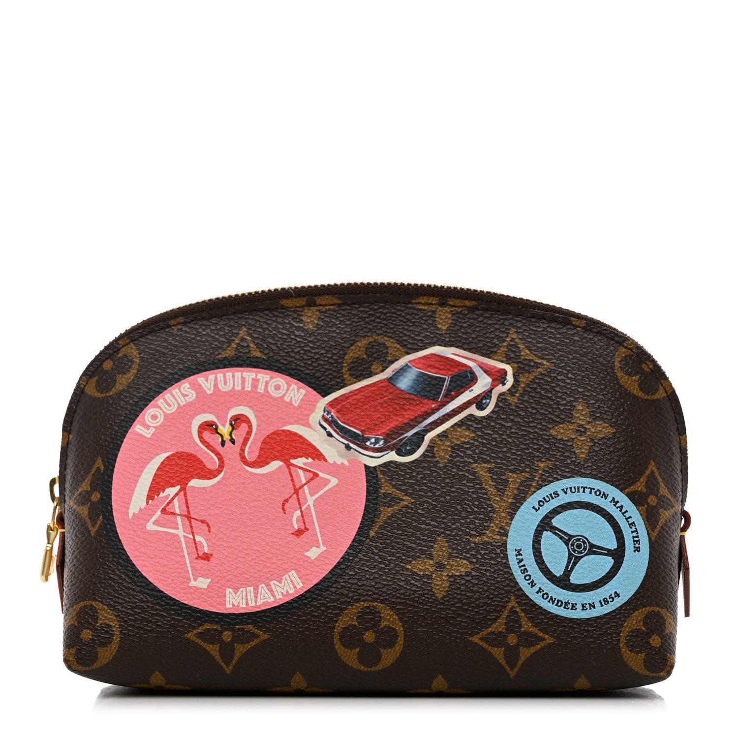 Louis Vuitton Monogram World Tour Cosmetic Pouch 1 of 7