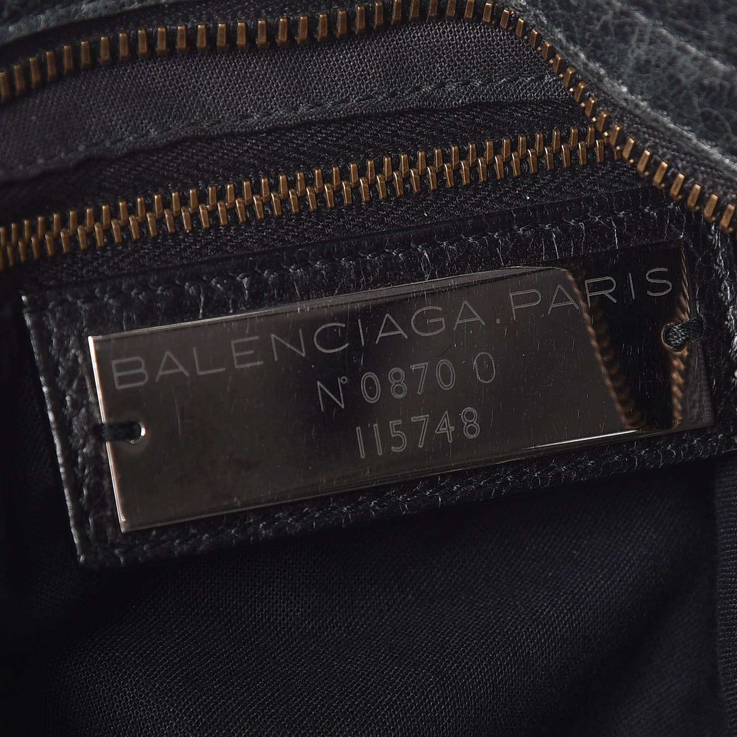 Balenciaga Agneau Classic Hardware City Black 9 of 10