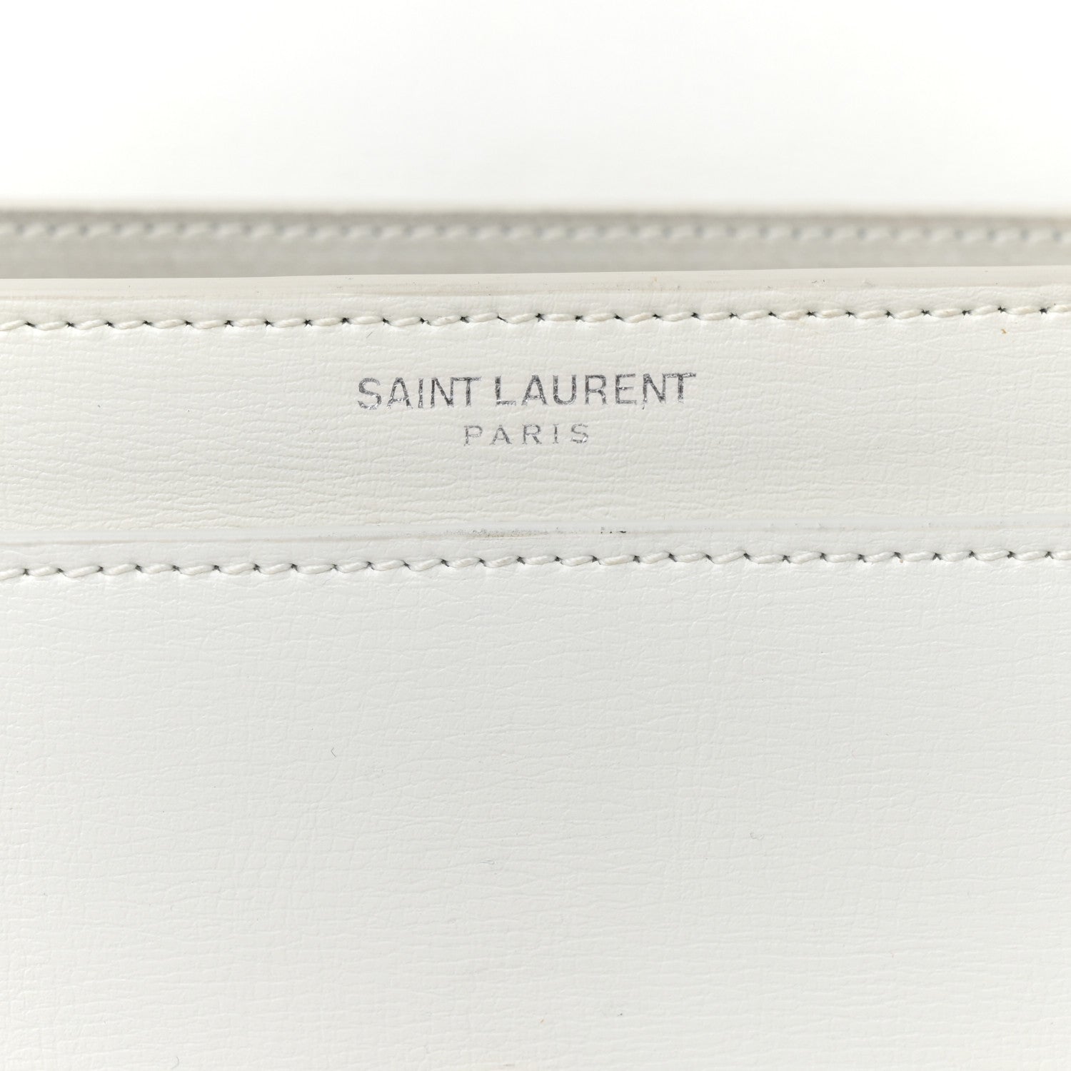 Saint Laurent Calfskin Medium Monogram Sunset Crema Soft 13 of 21