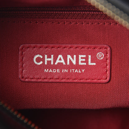 Chanel Aged Calfskin Quilted Small Gabrielle Hobo Black 8 of 10