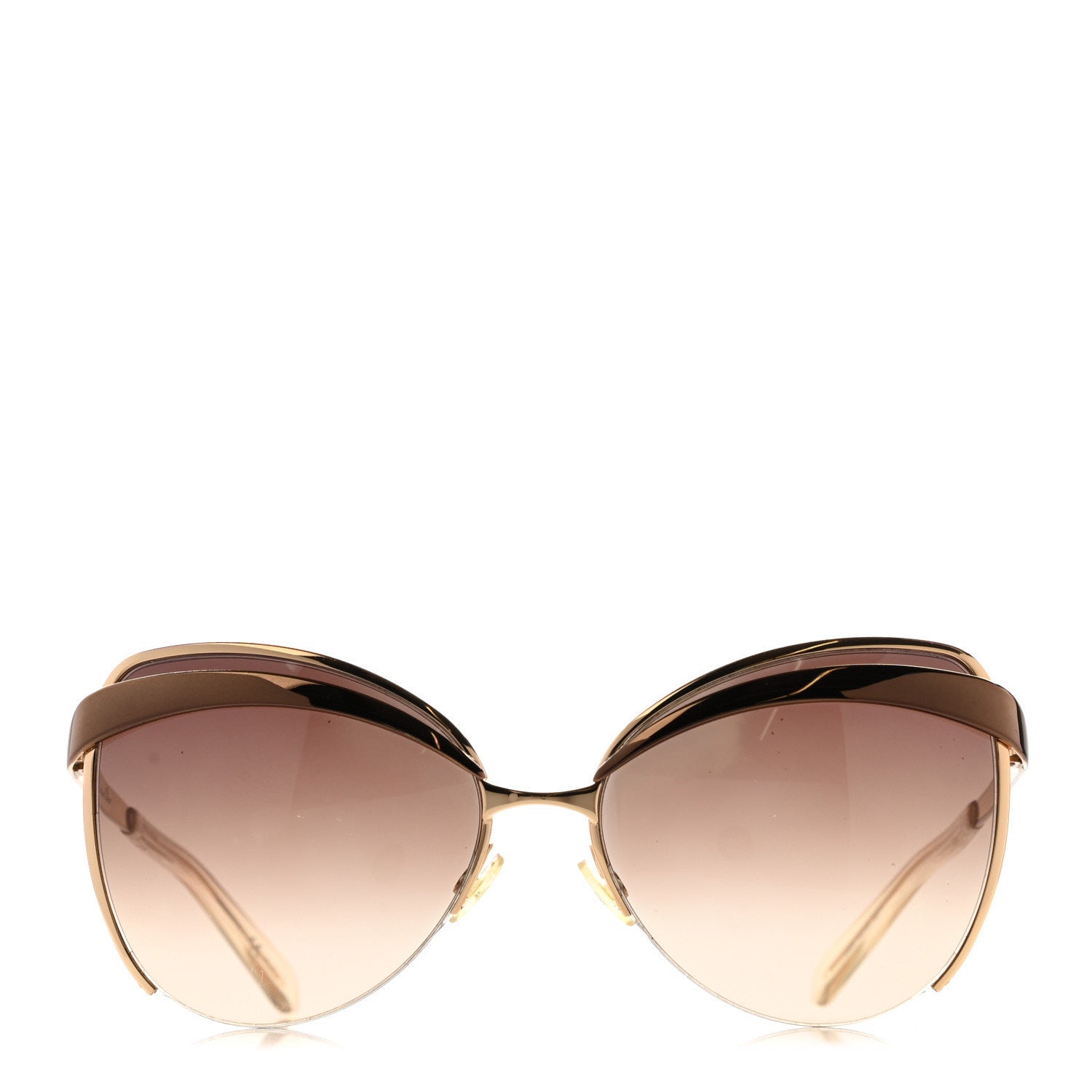 Christian Dior Eyes1 Sunglasses Gold 2 of 11
