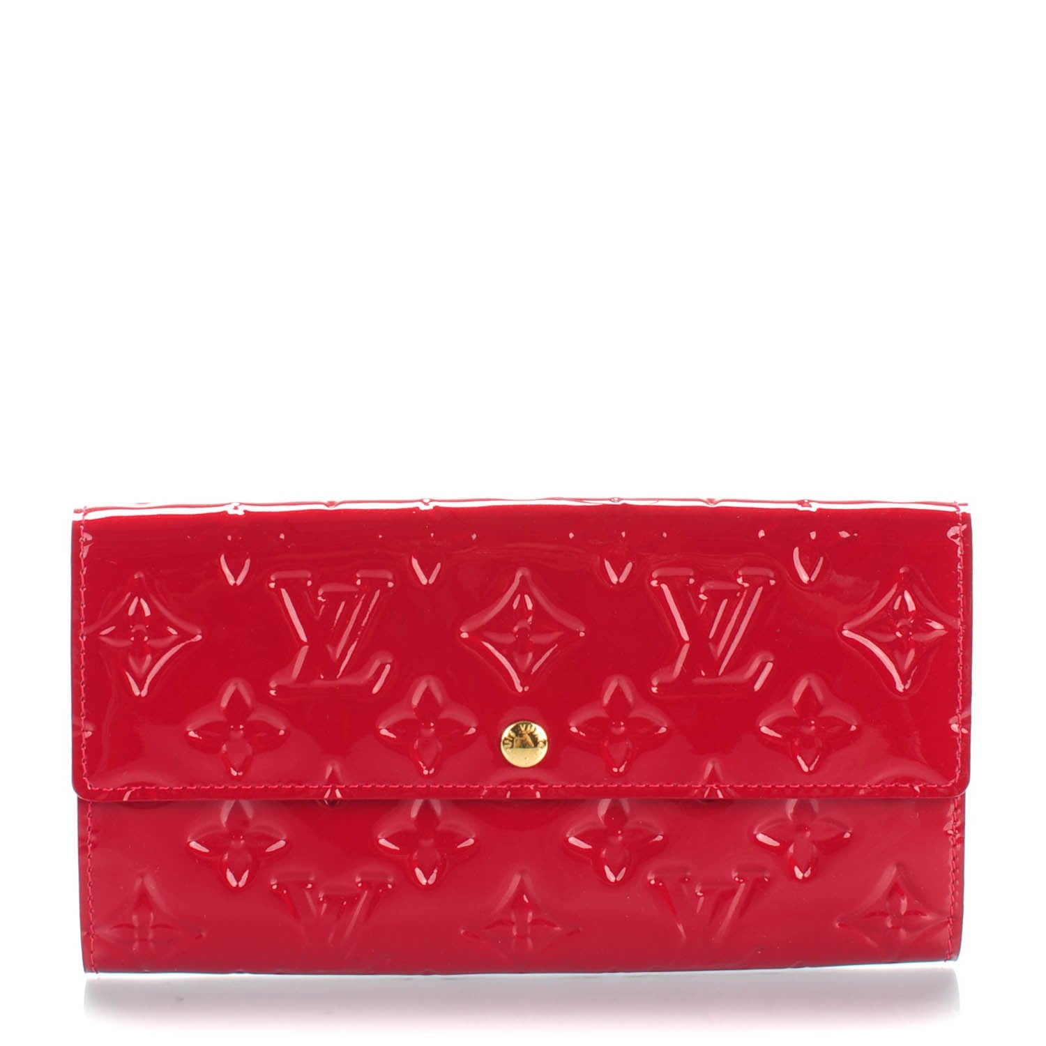 Louis Vuitton Vernis Sarah Wallet Pomme D'Amour 1 of 7