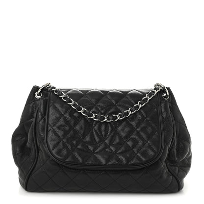 Chanel Caviar Quilted Timeless Accordion Flap Black 1 of 10