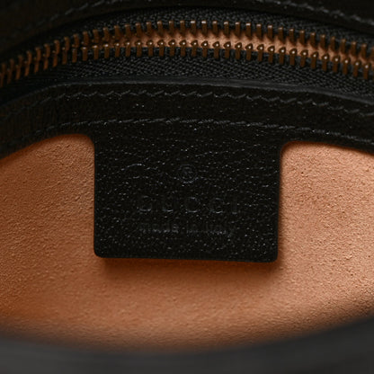 Gucci New Sakai Calfskin Lux Small Dahlia Messenger Shoulder Bag Black 6 of 9