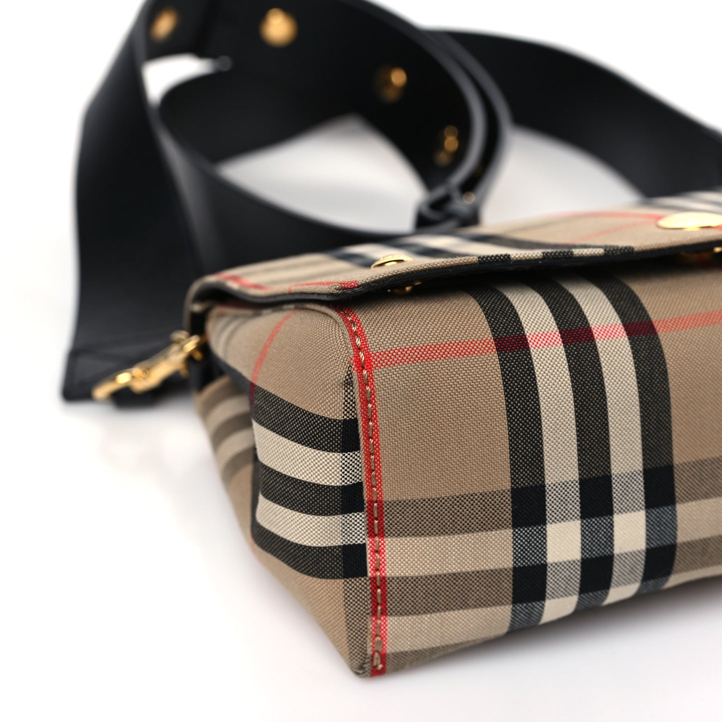 Vintage Check Hackberry Crossbody Bag Archive Beige Black