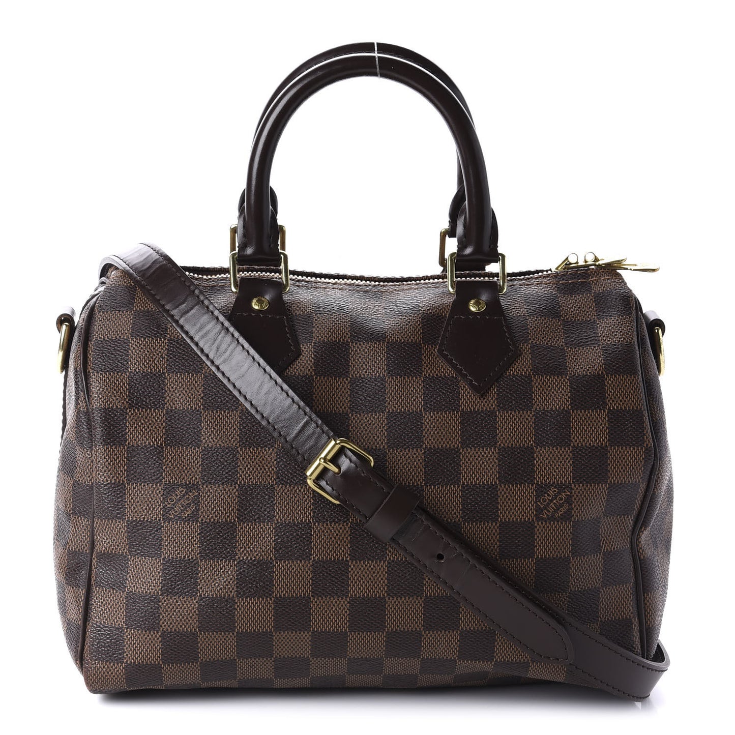 Damier Ebene Speedy Bandouliere 25