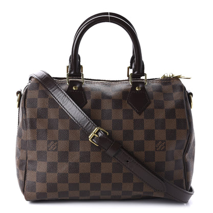 Louis Vuitton Damier Ebene Speedy Bandouliere 25 1 of 11