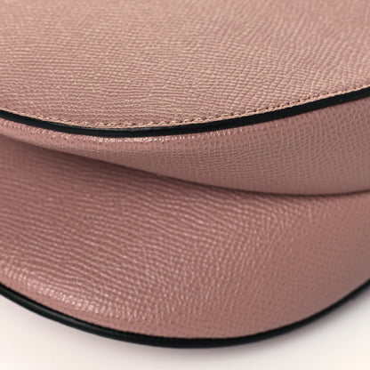 Christian Dior Grained Calfskin Saddle Bag Pink 12 of 13