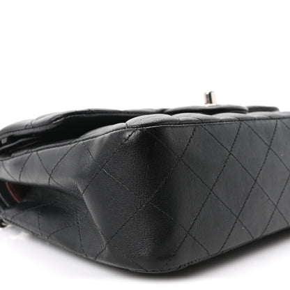 Chanel Lambskin Quilted Small Double Flap Black 9 of 10