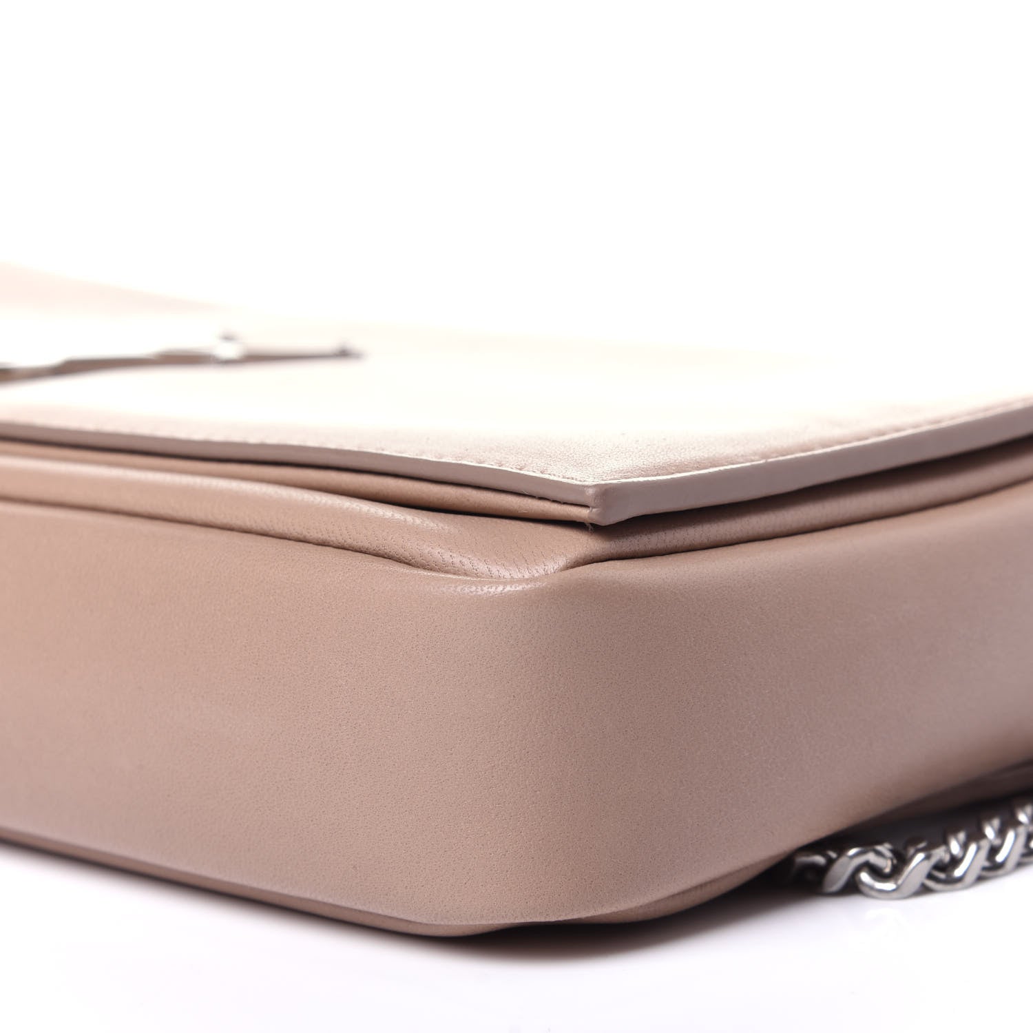 Saint Laurent Lambskin Monogram Tassel Kate 99 Gold Sand 7 of 11