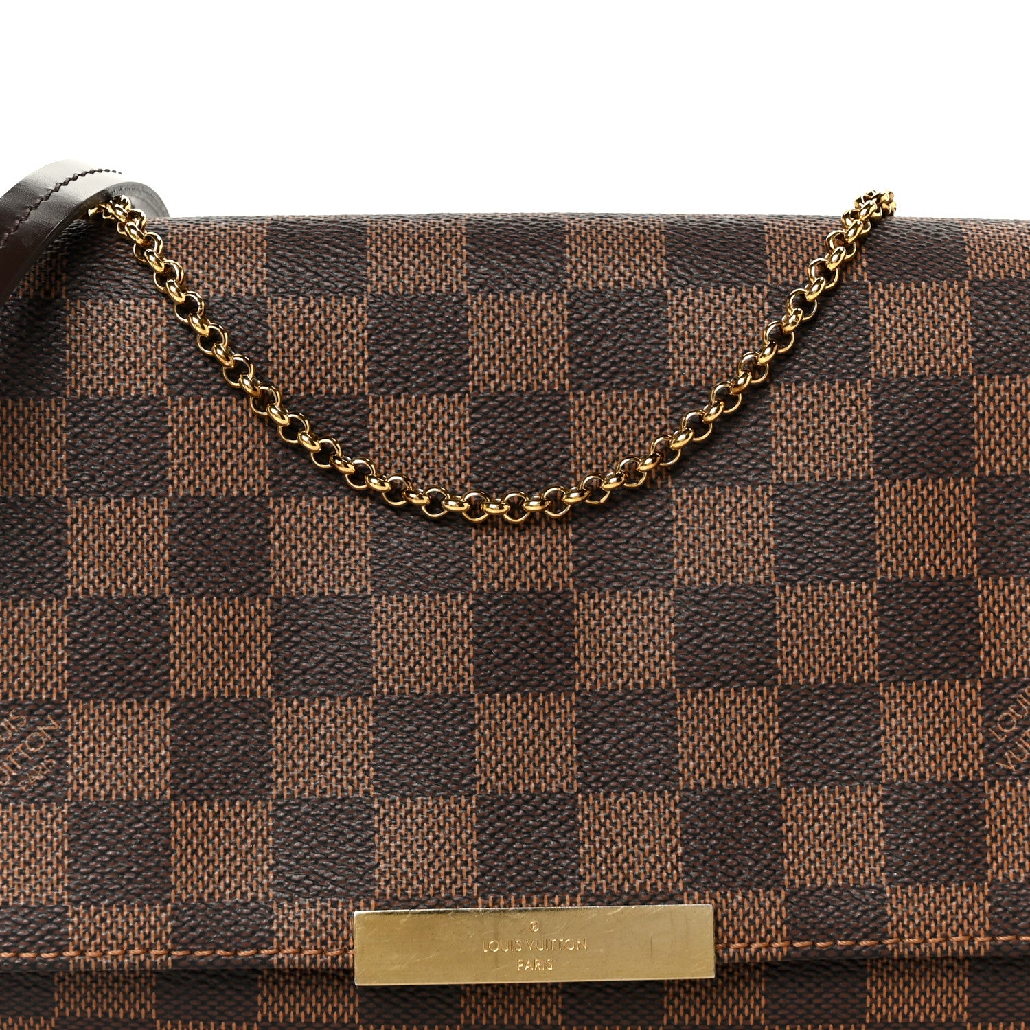 Louis Vuitton Damier Ebene Favorite MM 9 of 12