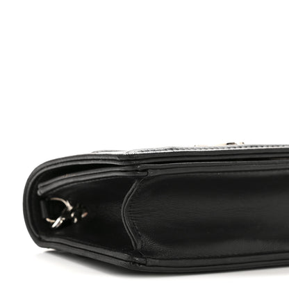 Christian Dior Lambskin Baby Diorama Flap Bag Black 8 of 13