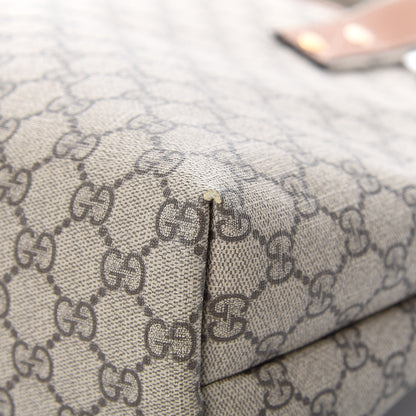 Gucci GG Plus Monogram Medium Signature Web Loop Tote Brown 10 of 13
