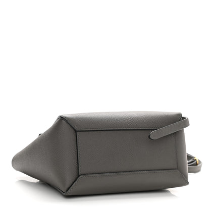 Celine Grained Calfskin Nano Belt Bag Grey 4 of 8