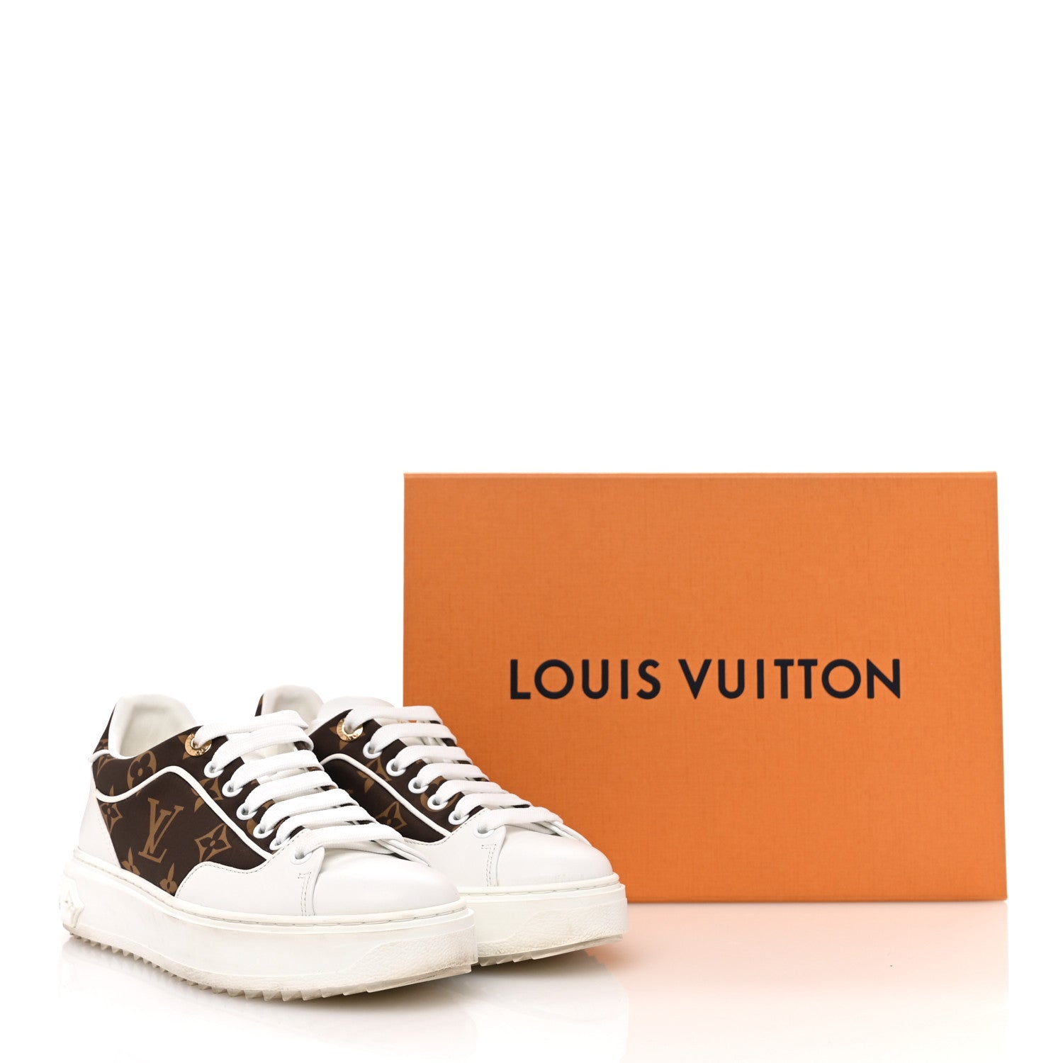 Louis Vuitton Monogram Nylon Time Out Sneakers 35 10 of 10