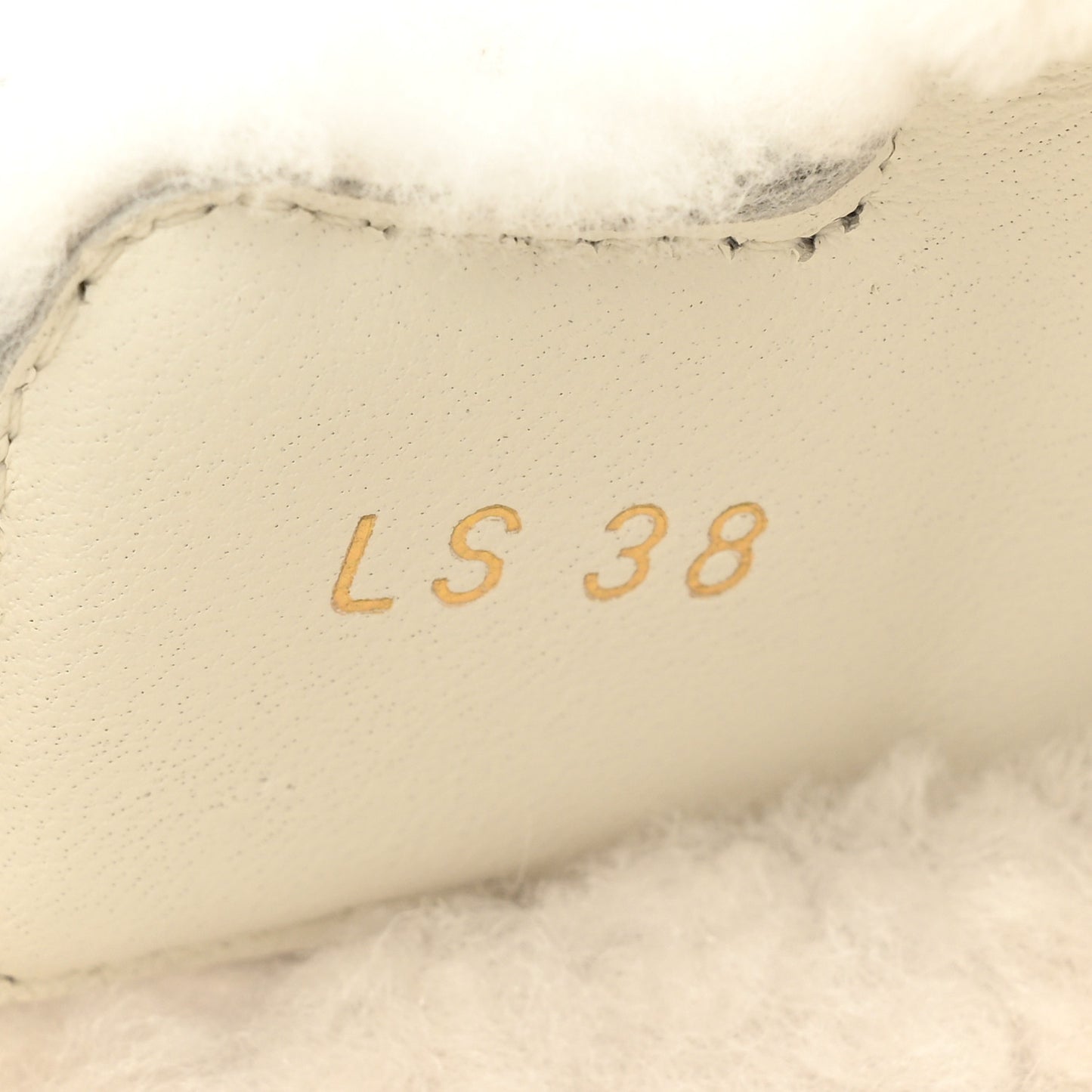 Shearling Dioract 10mm Sandals 38 Off White