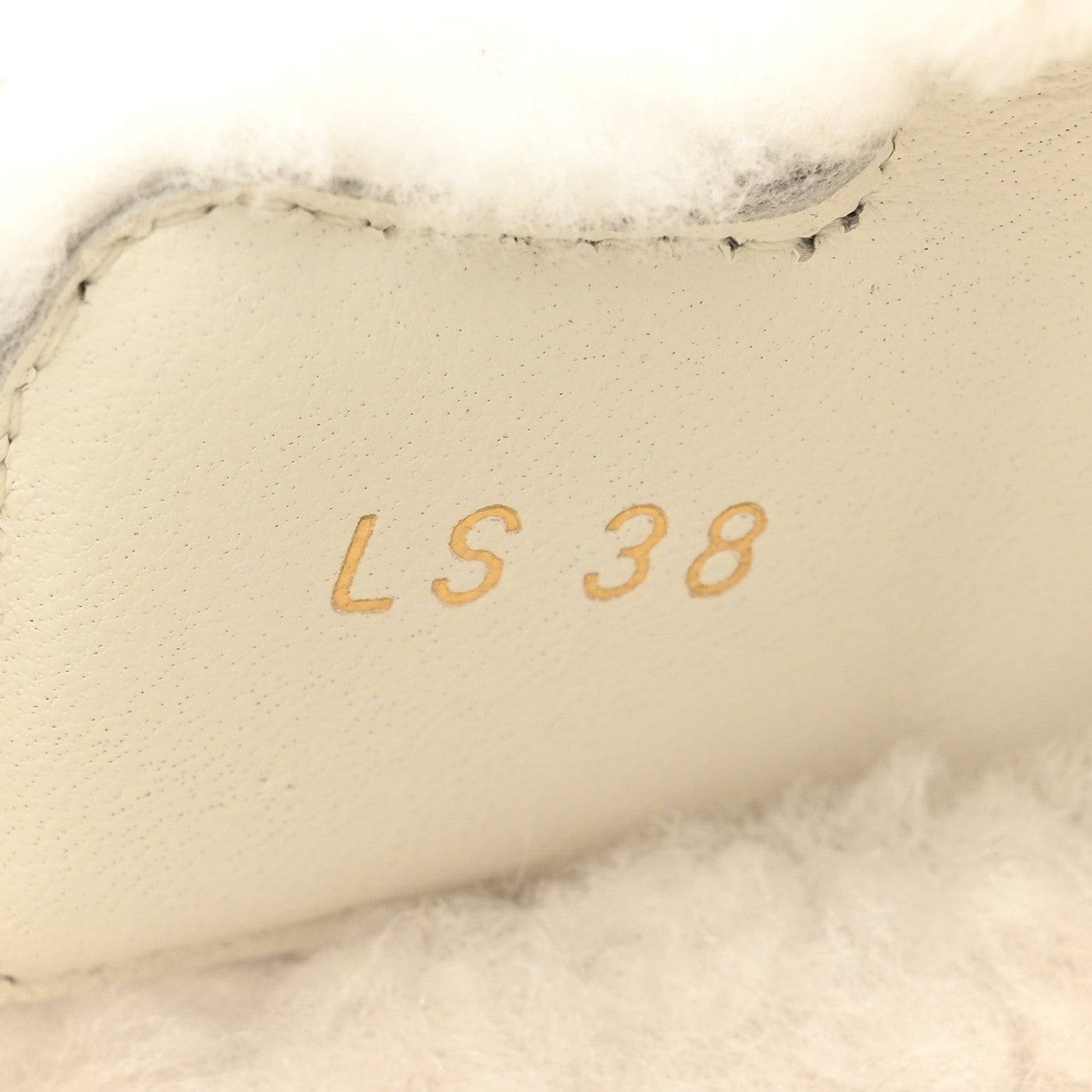 Christian Dior Shearling Dioract 10mm Sandals 38 Off White 8 of 9