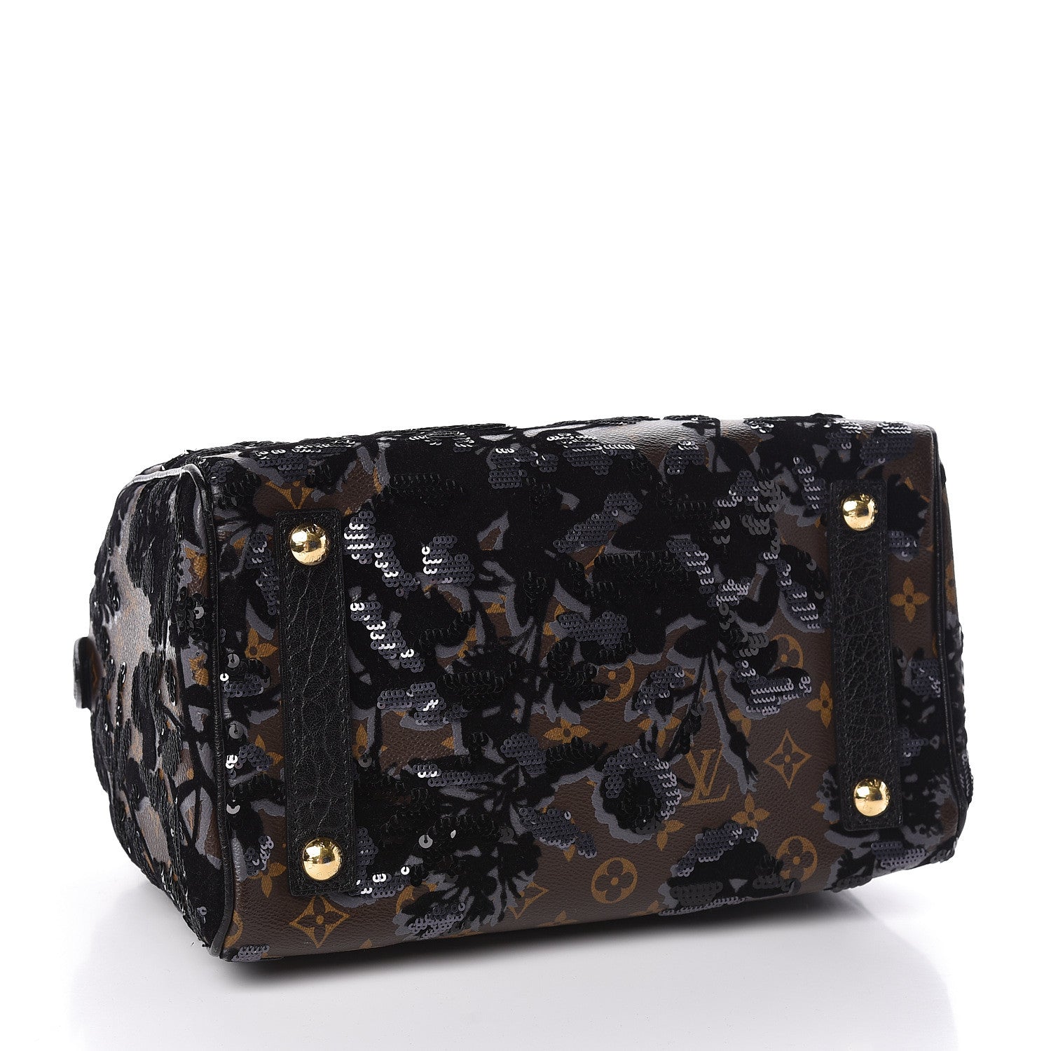 Louis Vuitton Monogram Fleur De Jais Sequins Speedy 30 4 of 10