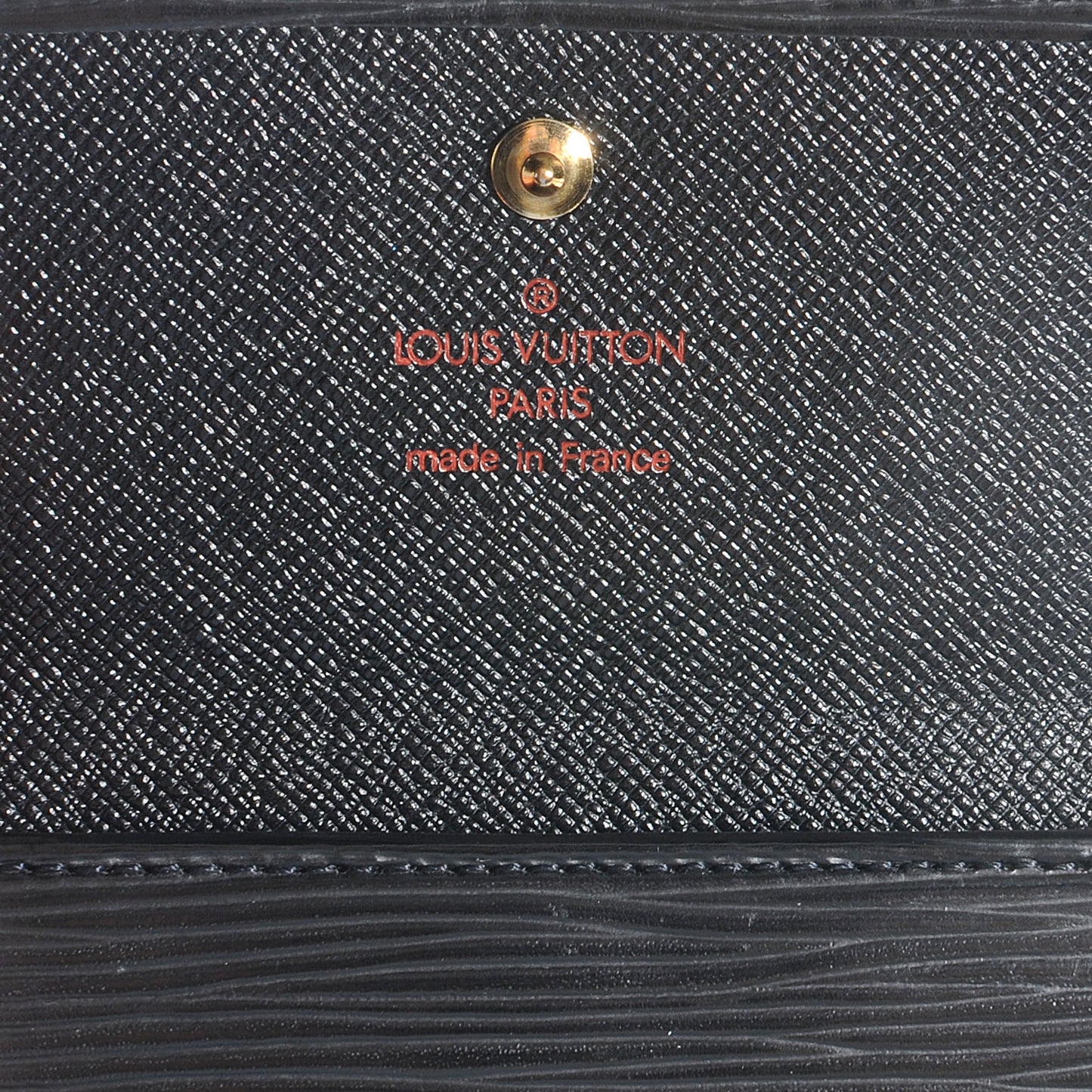 Epi Porte-Monnaie Tresor Wallet Black
