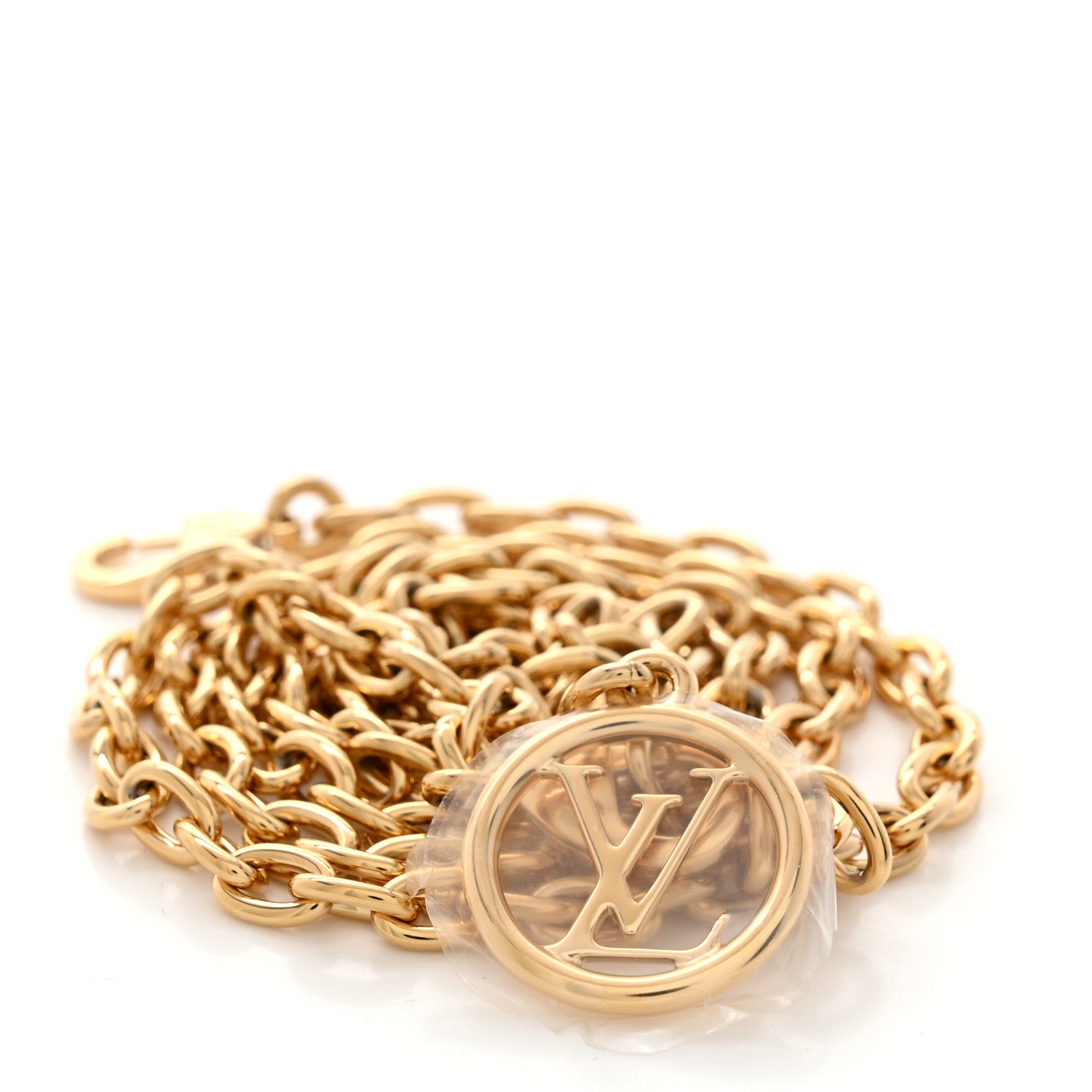 Louis Vuitton Metal Pochette Coussin Chain Strap Gold 3 of 4
