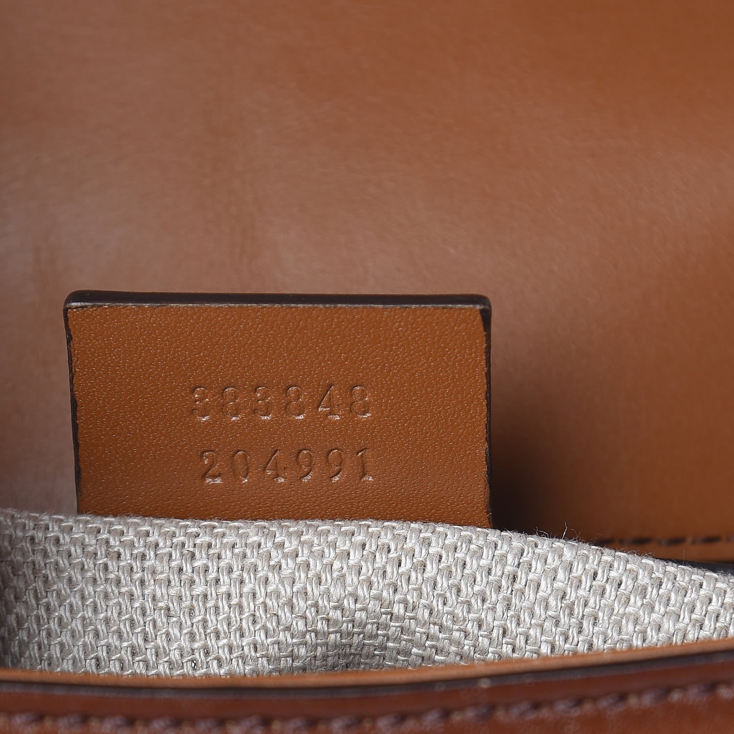 Gucci Monogram Medium Lady Web Shoulder Bag Beige Cuir 7 of 10