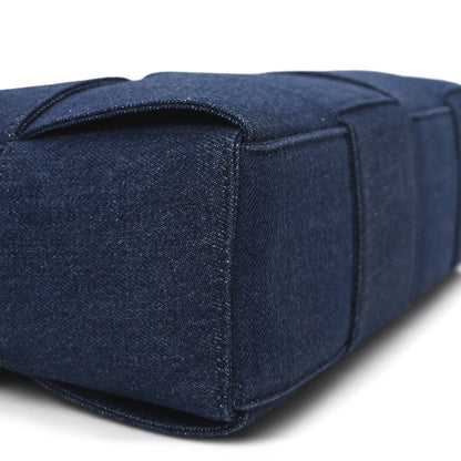Bottega Veneta Denim Maxi Intrecciato Mens Arco Tote 9 of 10