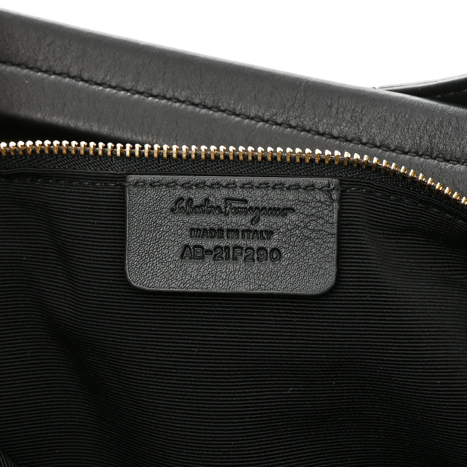 Salvatore Ferragamo Calfskin Elle Gancini Chain Hobo Black 7 of 11