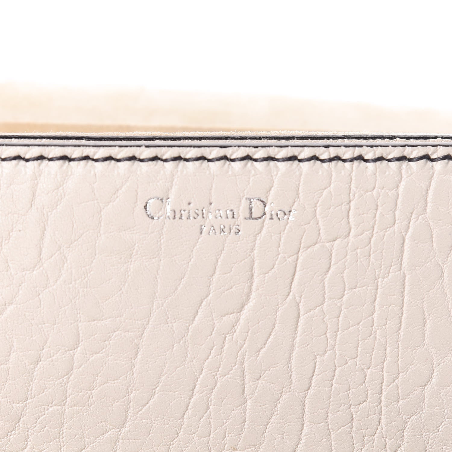 Christian Dior Grained Calfskin Dio(r)evolution Flap Bag Off White 6 of 14