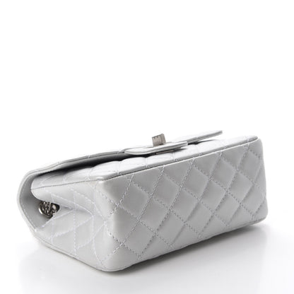 Chanel Iridescent Lambskin Quilted 2.55 Reissue Mini Flap White 4 of 11