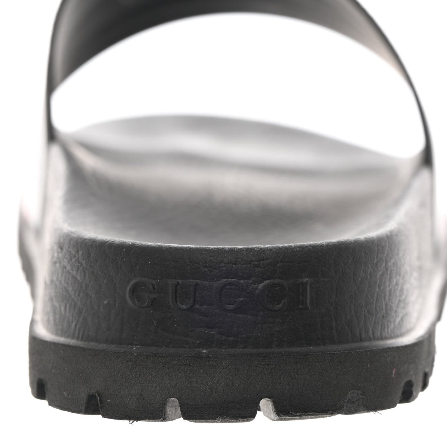 Rubber Web Mens Lug Sole Slide Sandals 11 Black Green Red