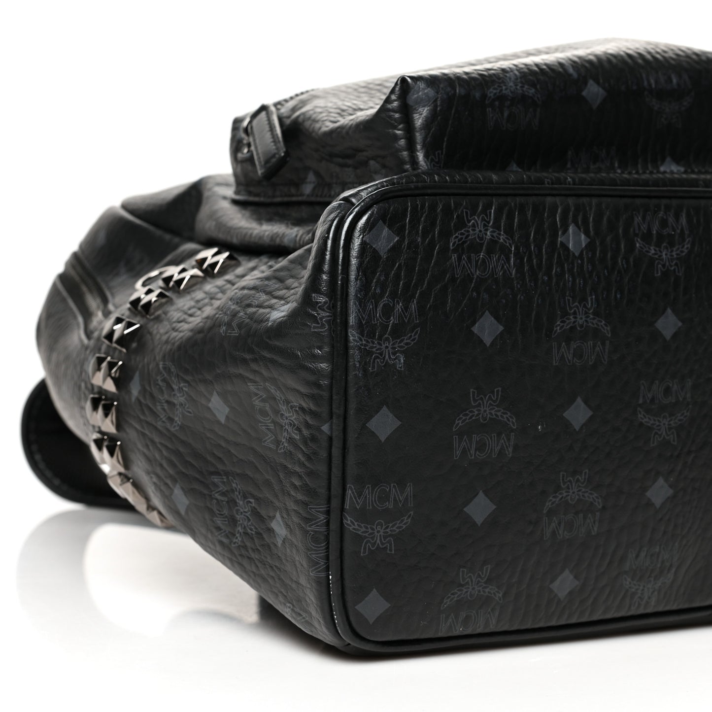 Visetos Medium Side Studs Stark Backpack Black