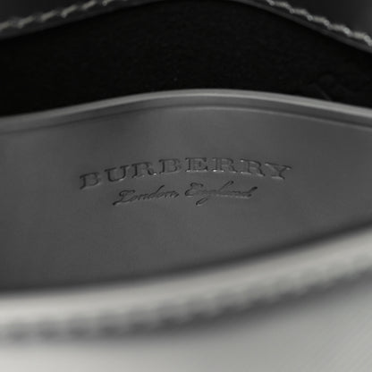 Burberry Metallic Trench Calfskin Mini DK88 Top Handle Bag Silver 6 of 10