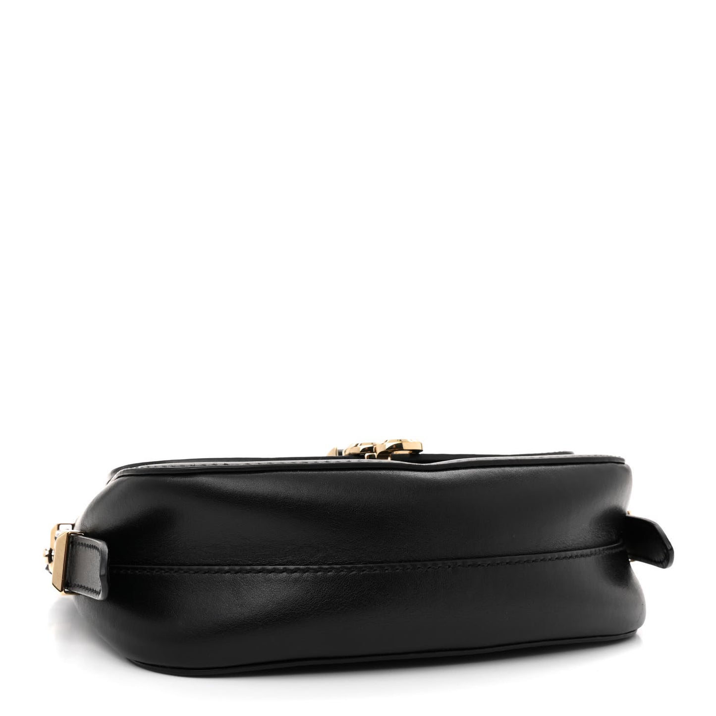 Calfskin Varenne Shoulder Bag Small Black