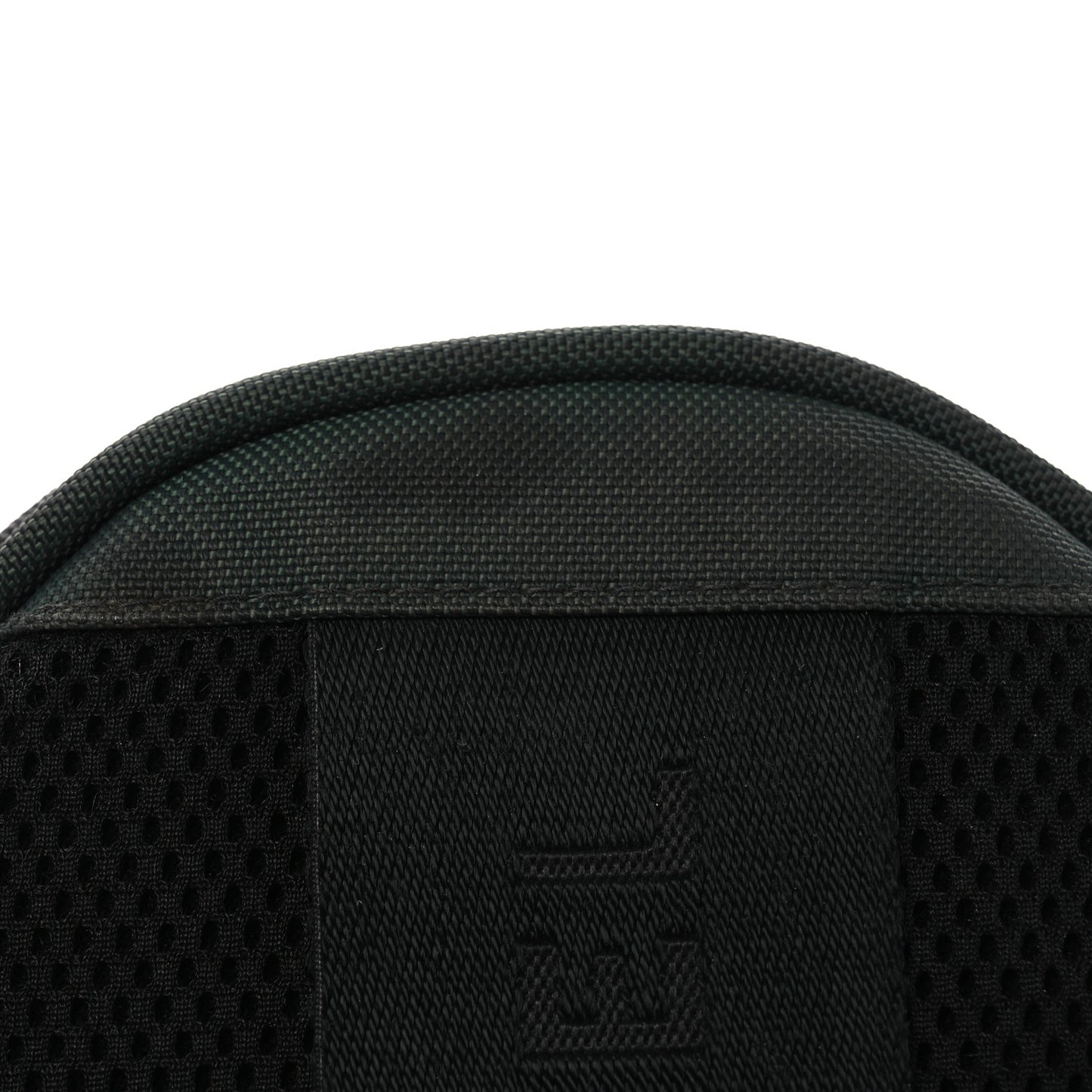 Canvas Nylon Sport Crossbody Black Green