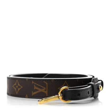 Louis Vuitton Monogram Bandouliere Shoulder Strap XL Black 1 of 4
