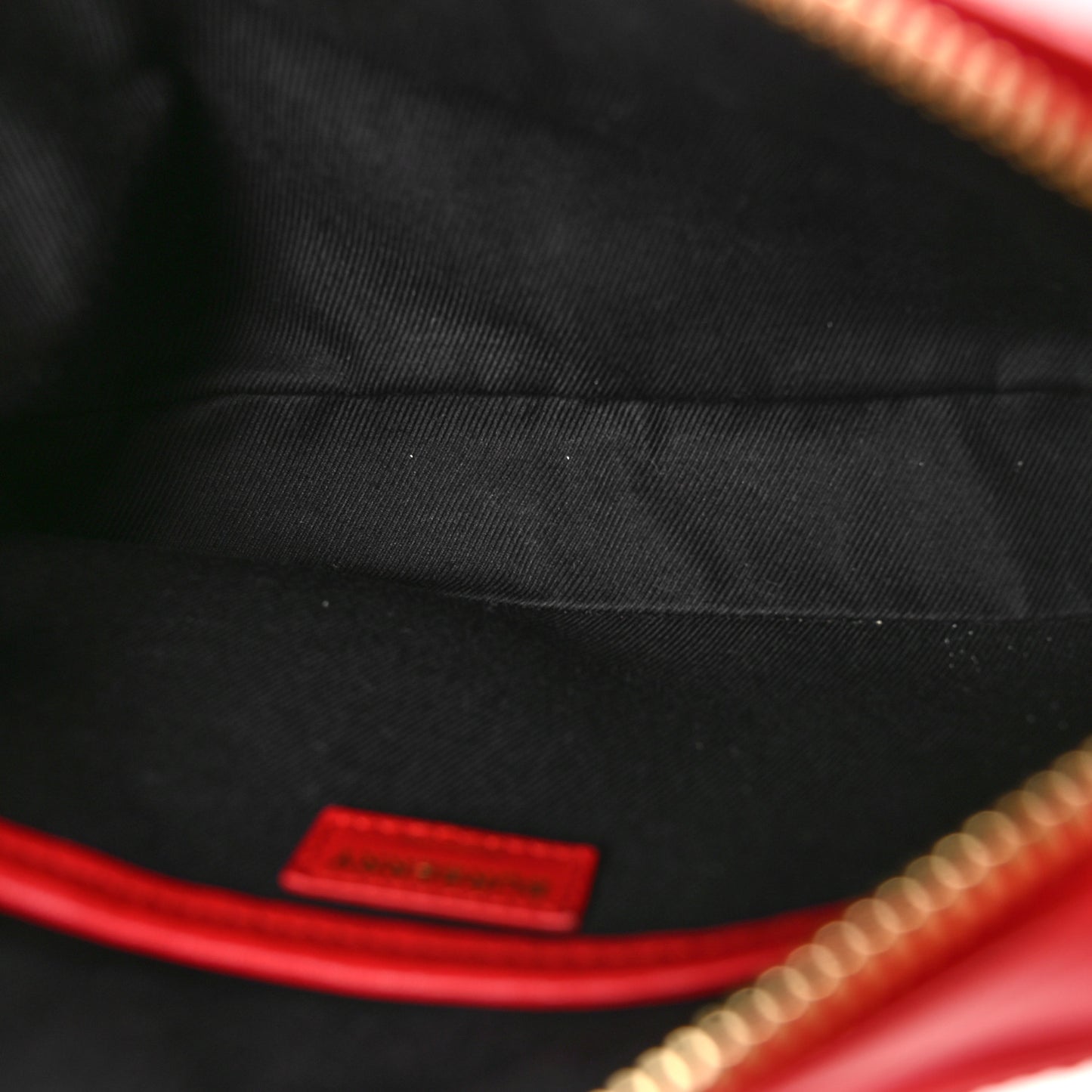 Lambskin Quilted Camera Bag Bright Red
