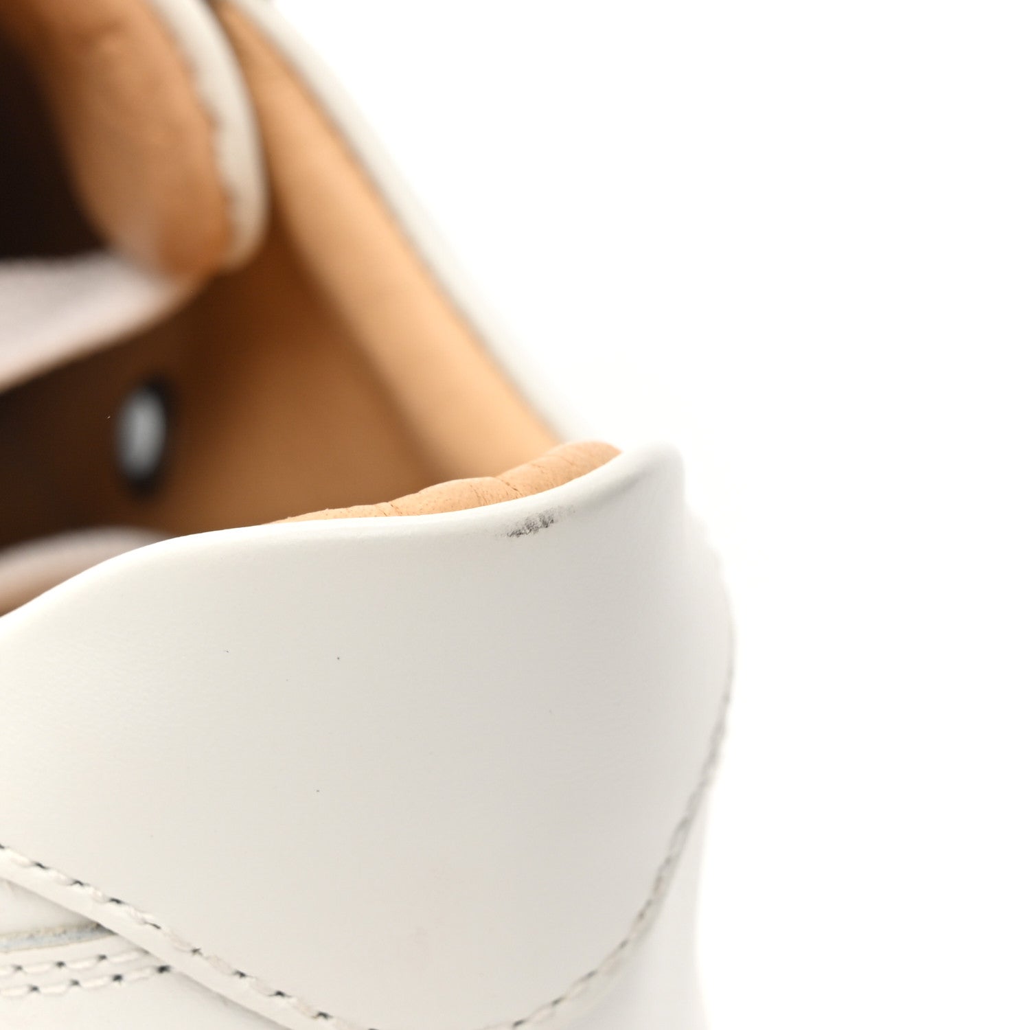Christian Louboutin Calfskin Vieira Flat Sneakers 38 White 9 of 11