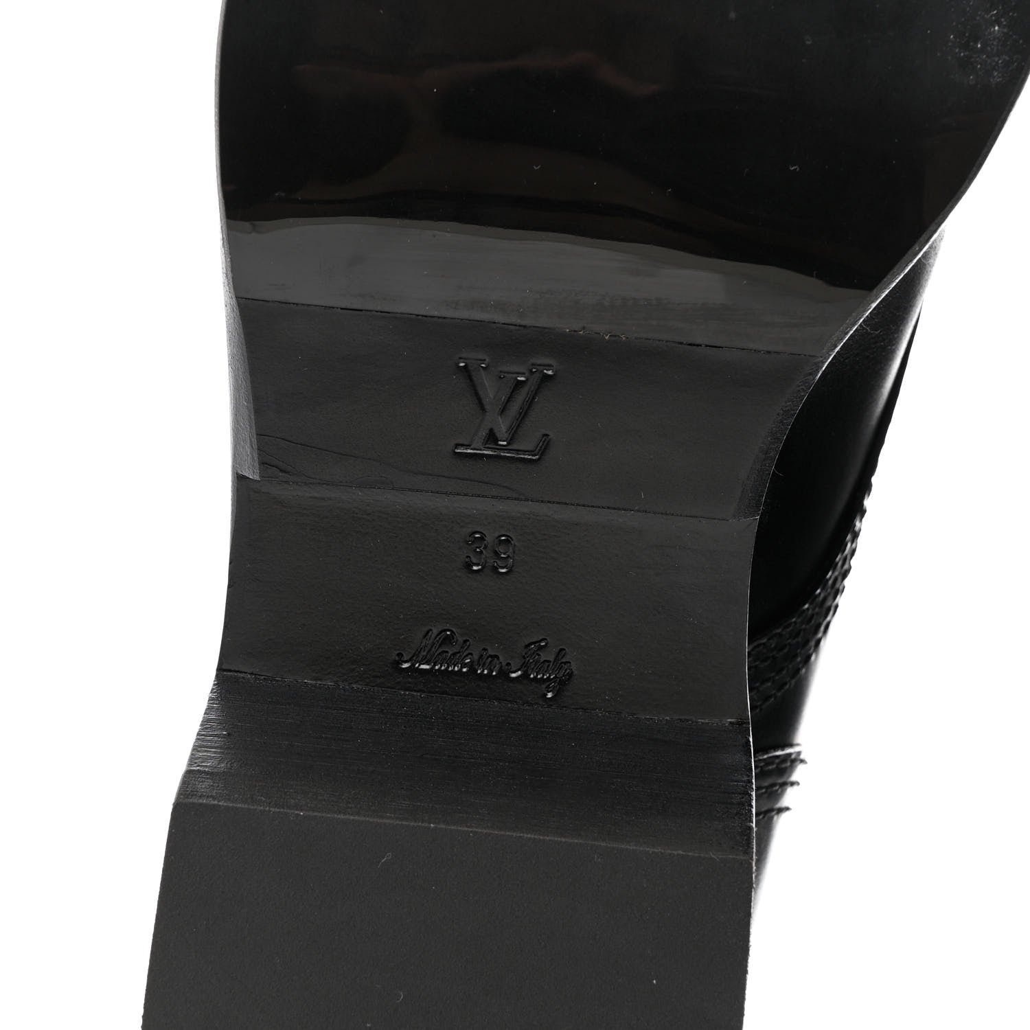 Louis Vuitton Calfskin Monogram Metropolis Flat Ranger Boots 39 Black 6 of 8