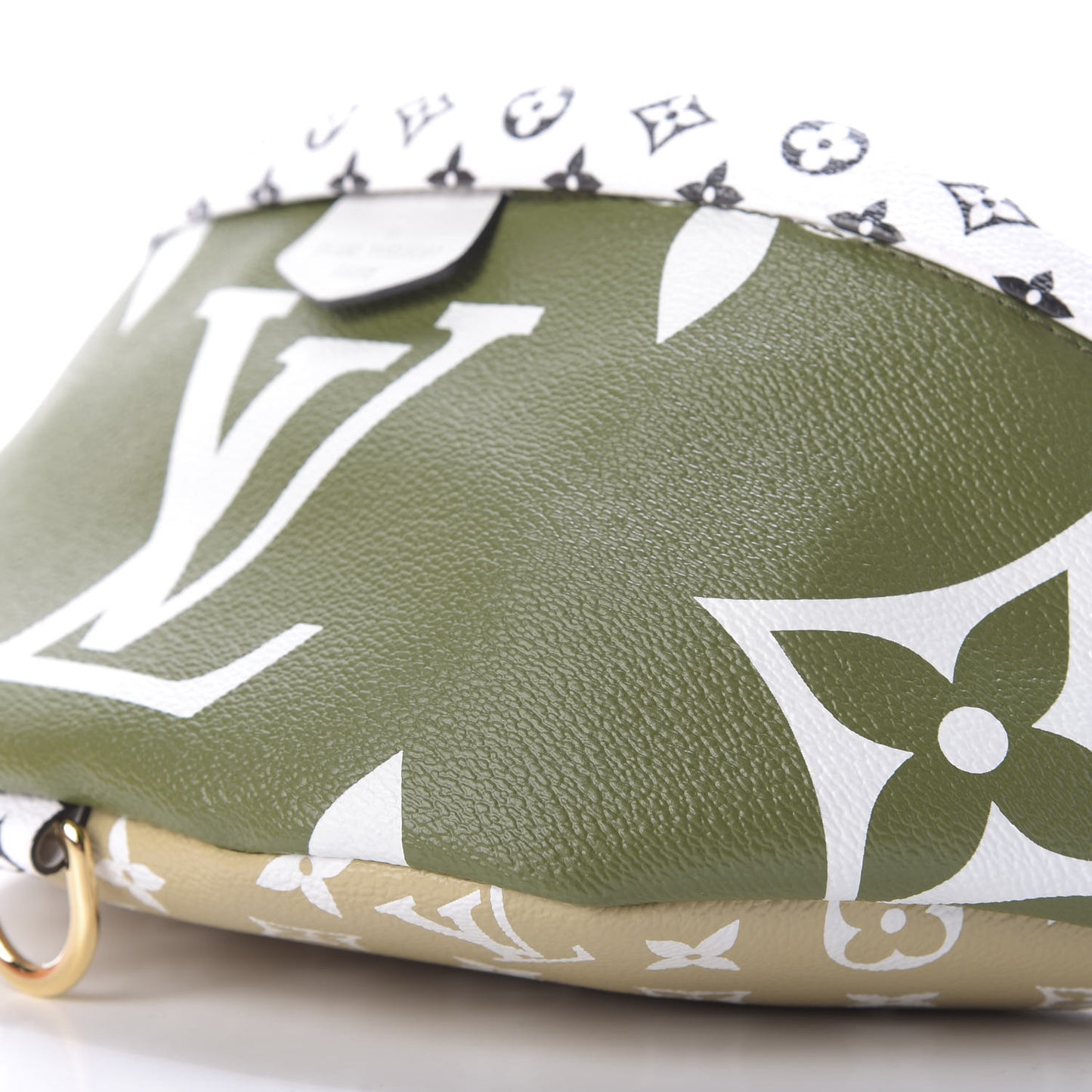 Monogram Giant Bumbag Kaki Beige