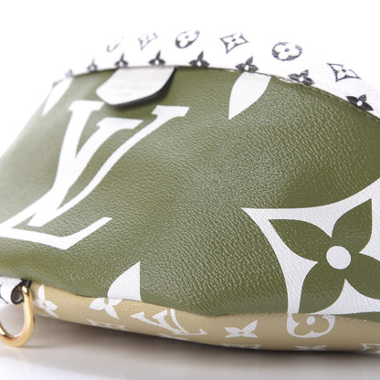 Louis Vuitton Monogram Giant Bumbag Kaki Beige 6 of 10