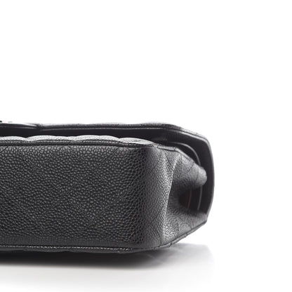Chanel Caviar Quilted Medium Double Flap Black 8 of 8