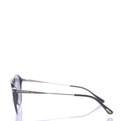 Tom Ford Carlo Aviator Sunglasses TF587 Black 3 of 7