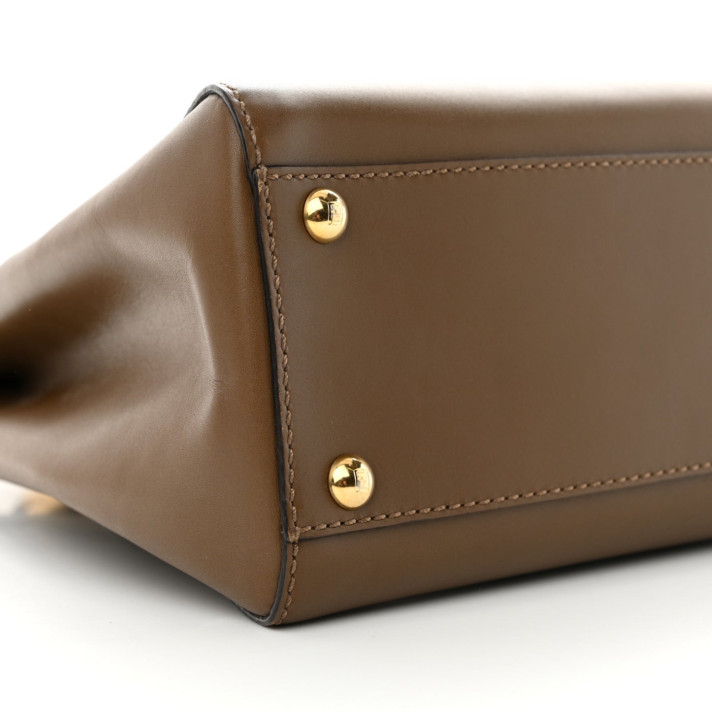 Vitello Morgan Fabric Jacquard Pequin Medium Peekaboo Iconic Satchel Foresta Tobacco Black