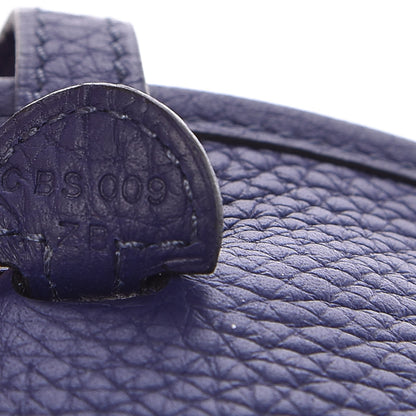 Hermes Taurillon Clemence Amazone Evelyne TPM Bleu Encre 7 of 9