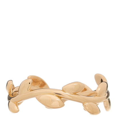 Tiffany 18K Rose Gold Narrow Paloma Picasso Olive Leaf Band Ring 51 5.75 1 of 4