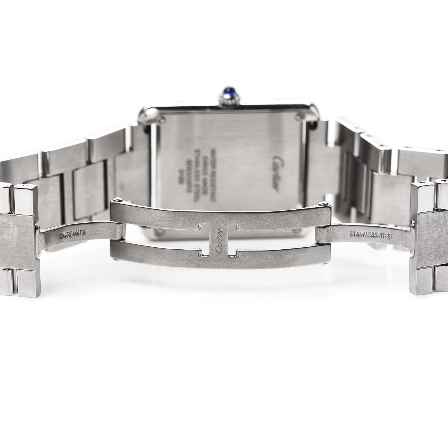 Cartier Stainless Steel 27mm Tank Solo Quartz Watch 5 of 6