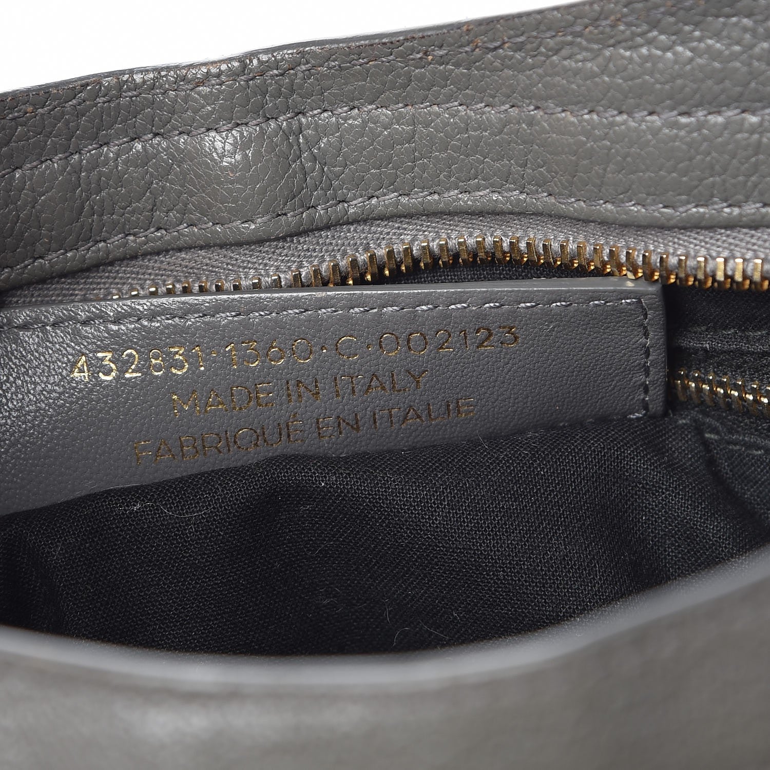 Balenciaga Chevre Gold Metallic Edge Hardware S City Gris Acier 8 of 20