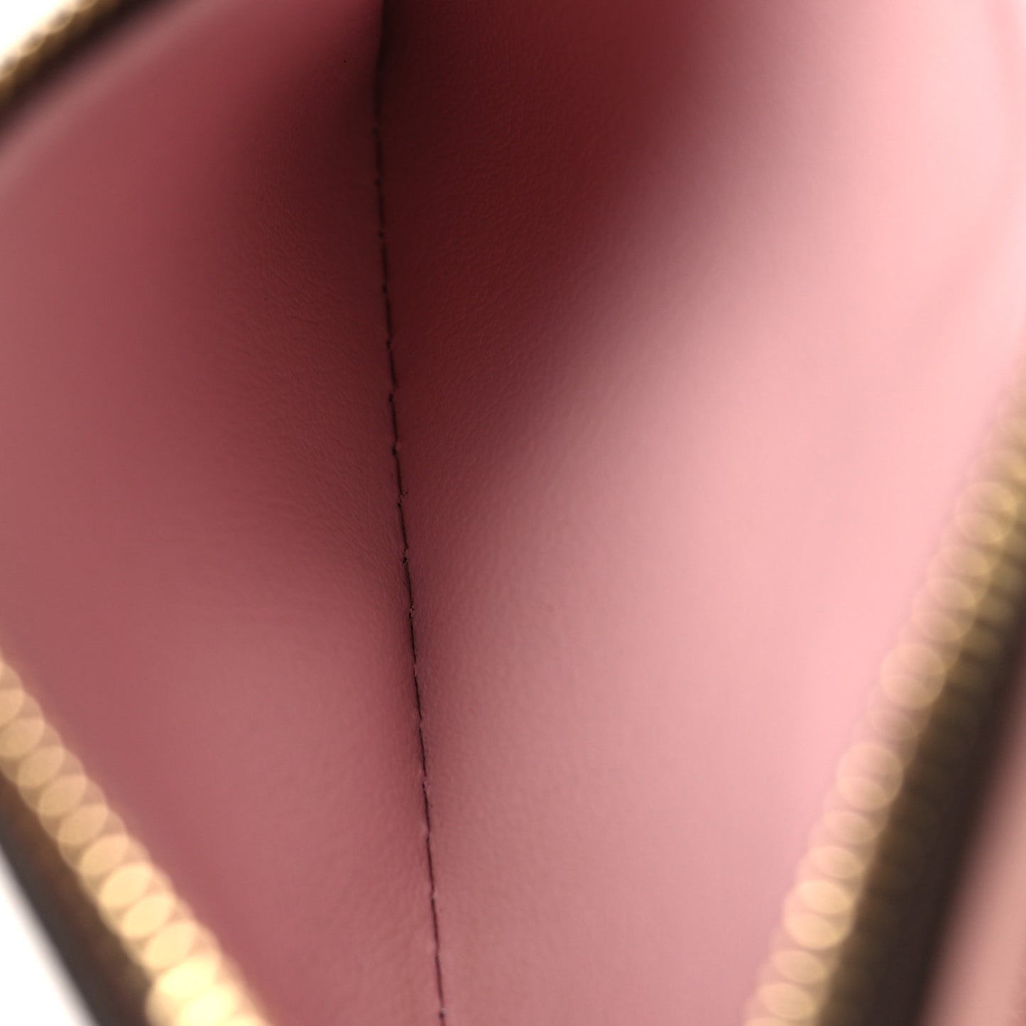 Damier Ebene Victorine Wallet Rose Ballerine