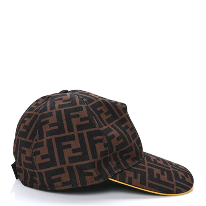 Fendi Canvas FF Reloaded Baseball Hat Tobacco Yellow 5 of 8